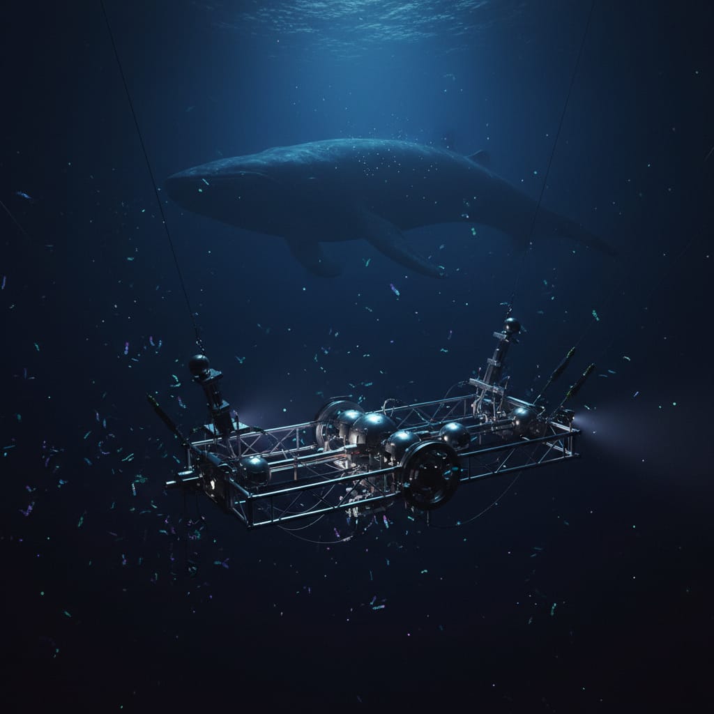 A mysterious deep-sea creature