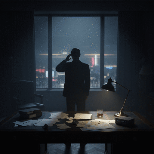 Conceptual digital illustration showing a silhouette of a person clutching their head in pain, surrounded by abstract waves representing invisible energy or sound, set against a backdrop of a map of Havana.