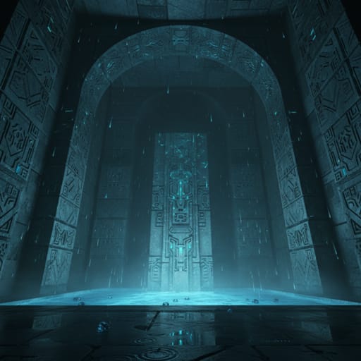 Artistic cross-section of Earth revealing hypothetical subterranean civilizations and hidden technological bases, illustrating the Cryptoterrestrial Hypothesis of ancient beings living beneath the surface