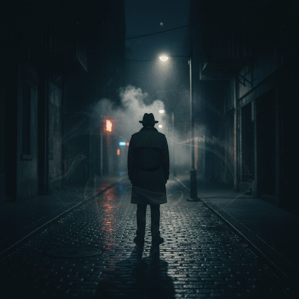 Conceptual visualization of the Dark Big Bang theory: A luminous galaxy floating amidst a vast, invisible web of dark matter, illustrating the idea of a parallel shadow universe created by a separate cosmic genesis